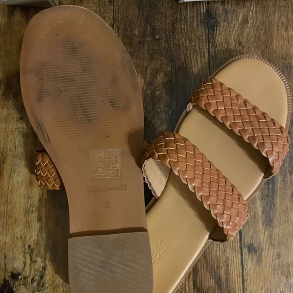 Madewell The Teagan Slide Sandal in Leather - Picture 5 of 6